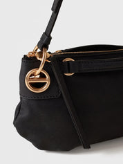 Borsa a spalla London Mini in pelle Borbonese