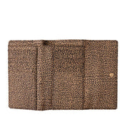 Medium wallet in recycled fabric with Op print by Borbonese