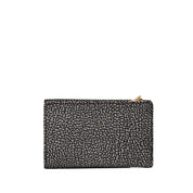 Medium wallet in recycled fabric with Op print by Borbonese