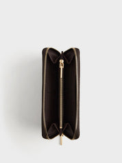 Borbonese Large Wallet in Op-print fabric