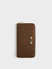 Borbonese Large Wallet in Op-print fabric