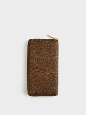 Borbonese Large Wallet in Op-print fabric
