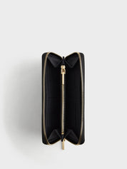 Borbonese Large Wallet in Op-print fabric