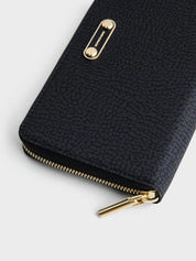Borbonese Large Wallet in Op-print fabric