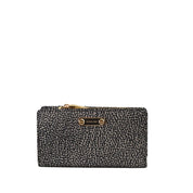 Borbonese Op-print recycled fabric wallet