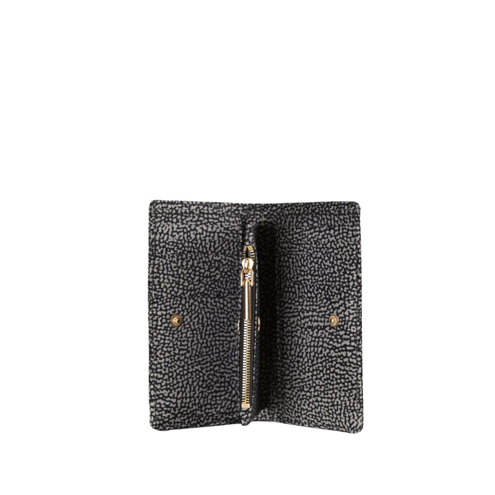 Borbonese Op-print recycled fabric wallet