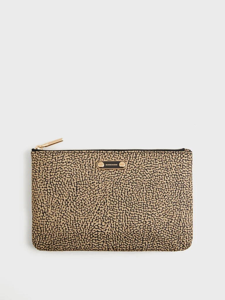 Borbonese Op recycled fabric pouch