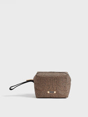 Small Beauty Case in Borbonese OP recycled fabric