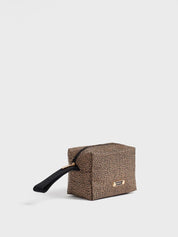 Small Beauty Case in Borbonese OP recycled fabric