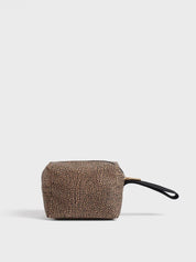 Small Beauty Case in Borbonese OP recycled fabric