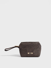 Small Beauty Case in Borbonese OP recycled fabric