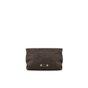 Medium pouch in Borbonese OP-print fabric