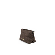 Medium pouch in Borbonese OP-print fabric