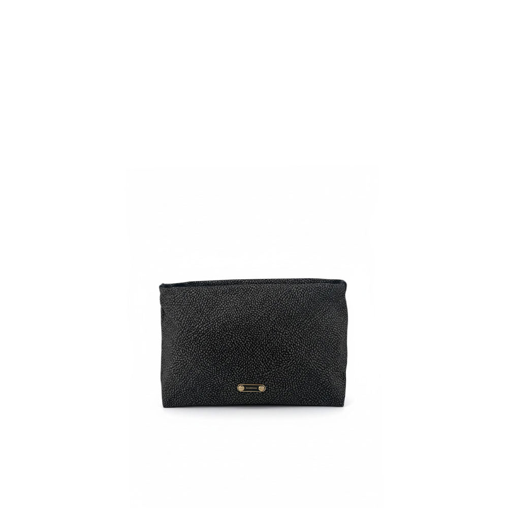 Medium pouch in Borbonese OP-print fabric