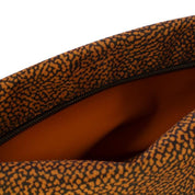 Borbonese Large Beauty Case in recycled OP-print fabric