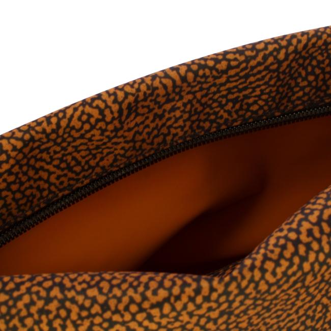 Borbonese Large Beauty Case in recycled OP-print fabric