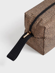 Large Beauty Case in Borbonese Op recycled fabric