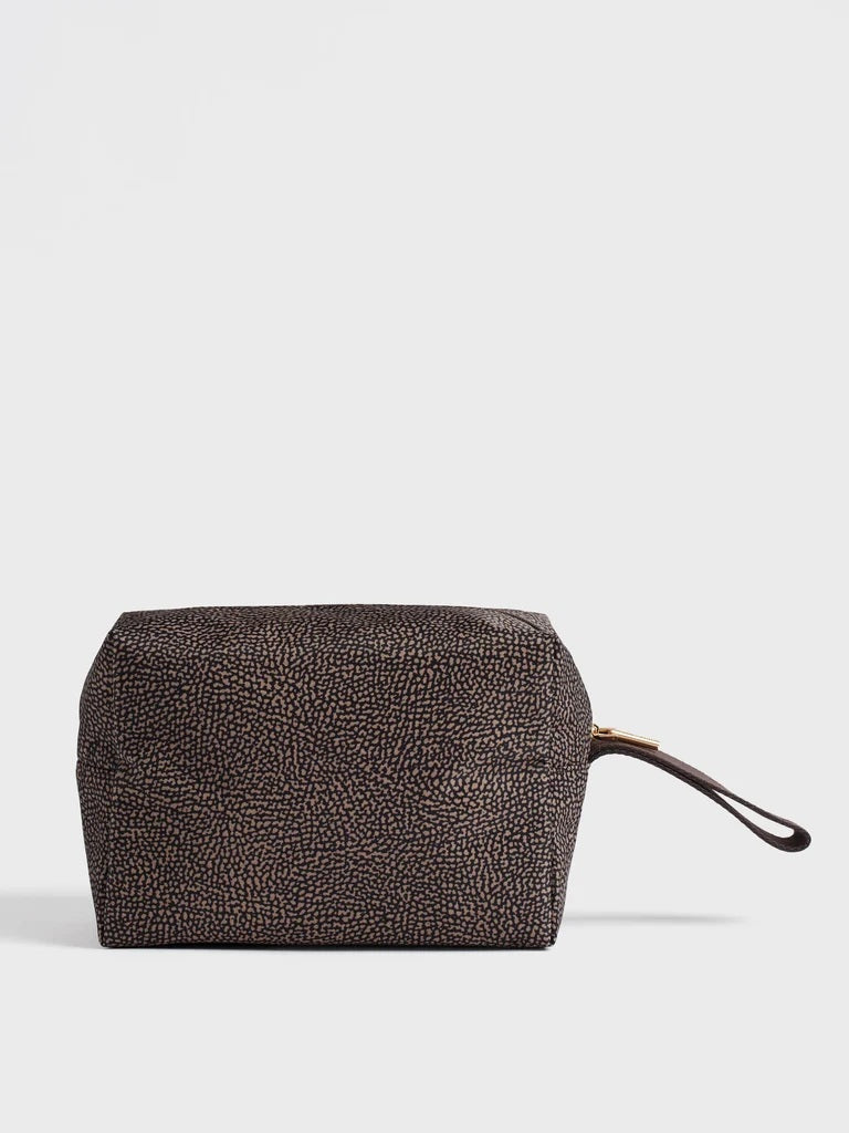 Large Beauty Case in Borbonese Op recycled fabric