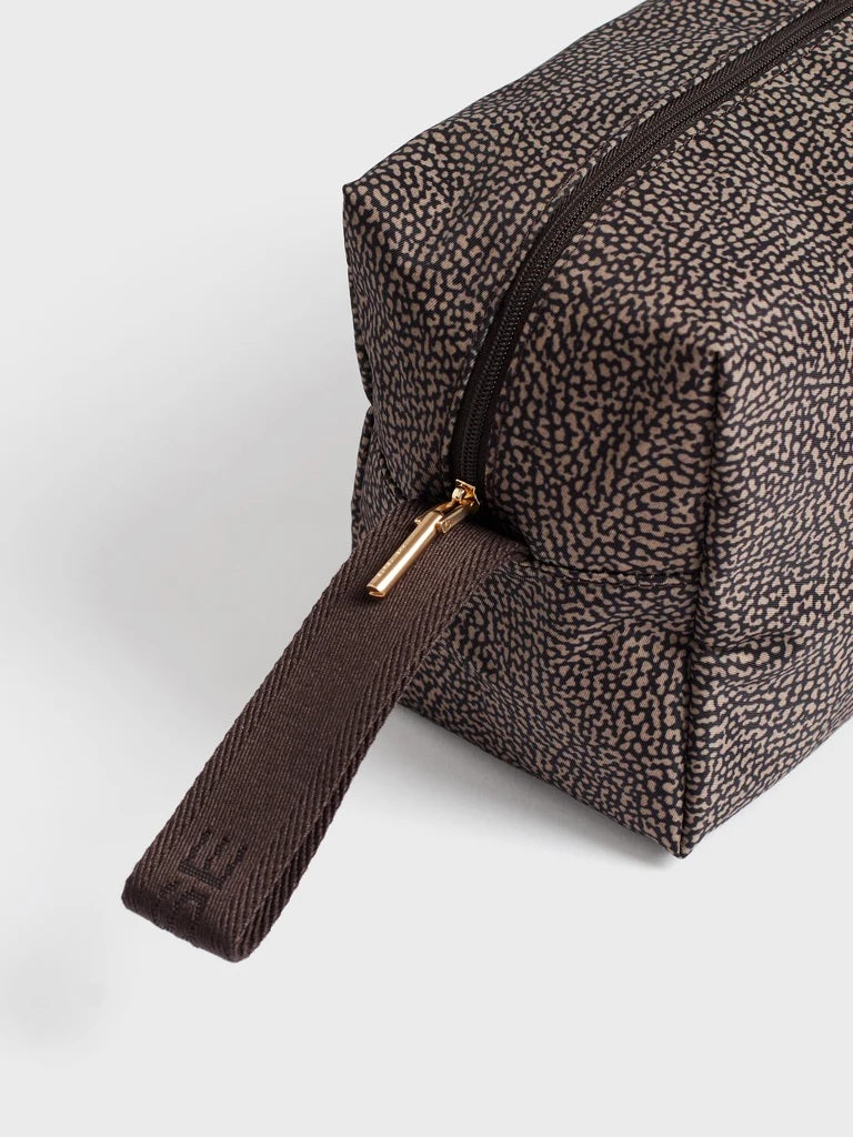 Large Beauty Case in Borbonese Op recycled fabric