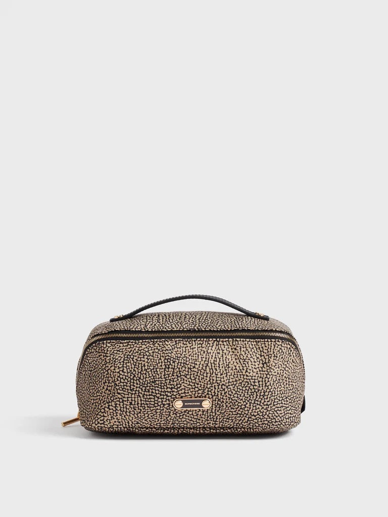 Medium Beauty Case in Borbonese Op recycled fabric