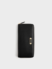 Borbonese Large Leather Wallet