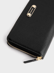 Borbonese Large Leather Wallet