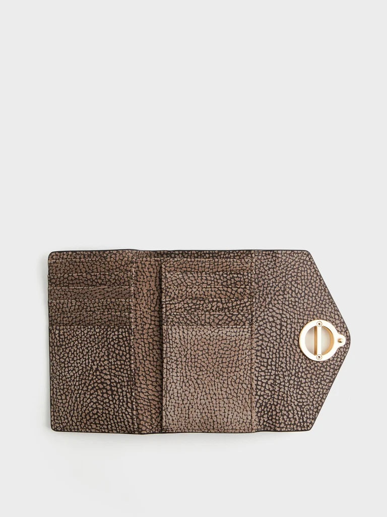 Borbonese Medium Leather Wallet