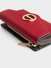Borbonese Medium Leather Wallet