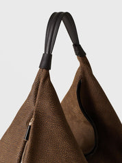 Borsa a spalla Plie Medium in pelle Borbonese