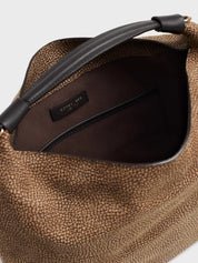 Borsa a spalla Plie Small in pelle Borbonese