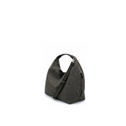 Borbonese Plie Small leather shoulder bag