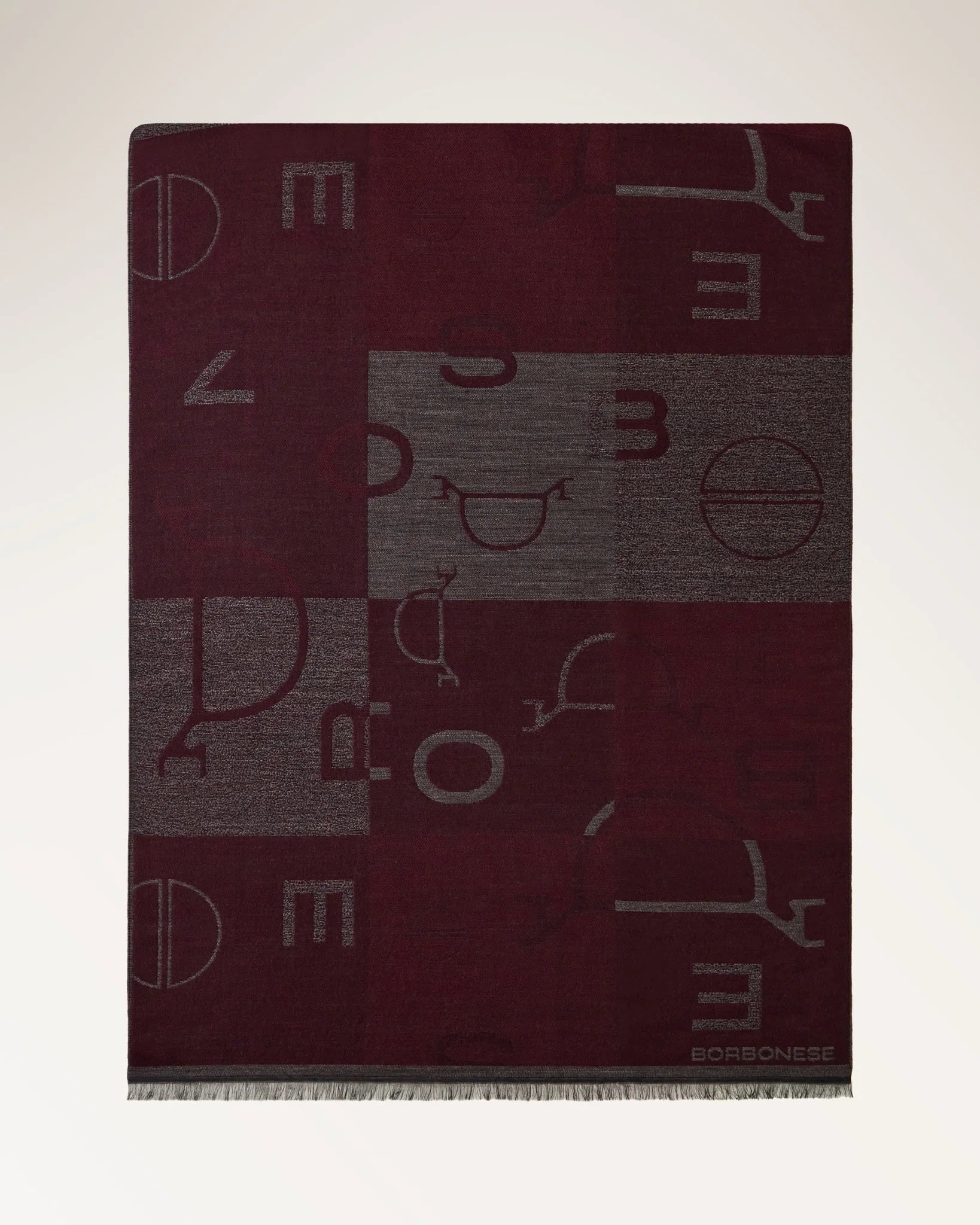 Stola Color Block Borbonese
