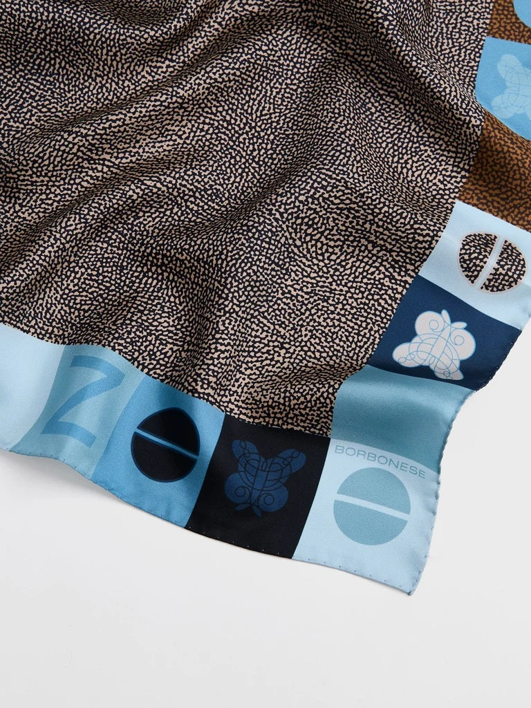 Foulard in seta Borbonese