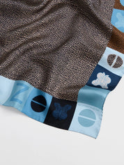 Foulard in seta Borbonese