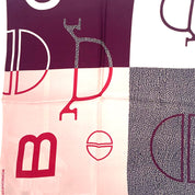 Foulard Color Block in seta Borbonese