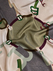 Foulard in seta Borbonese