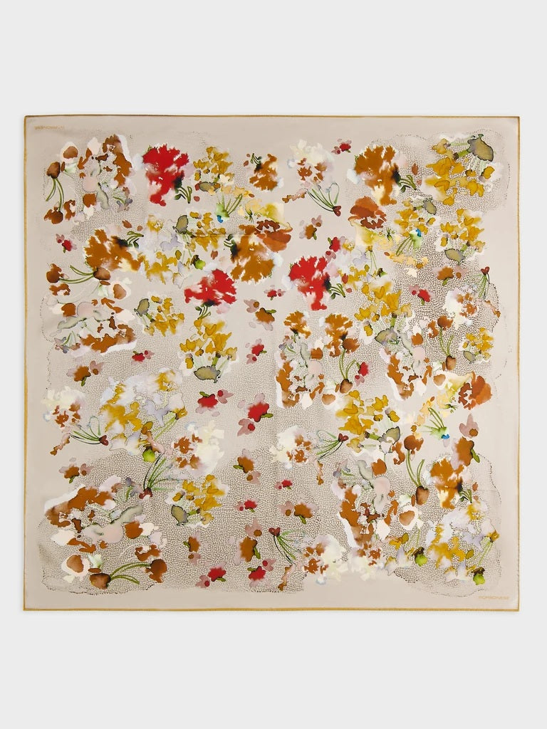 Borbonese silk scarf