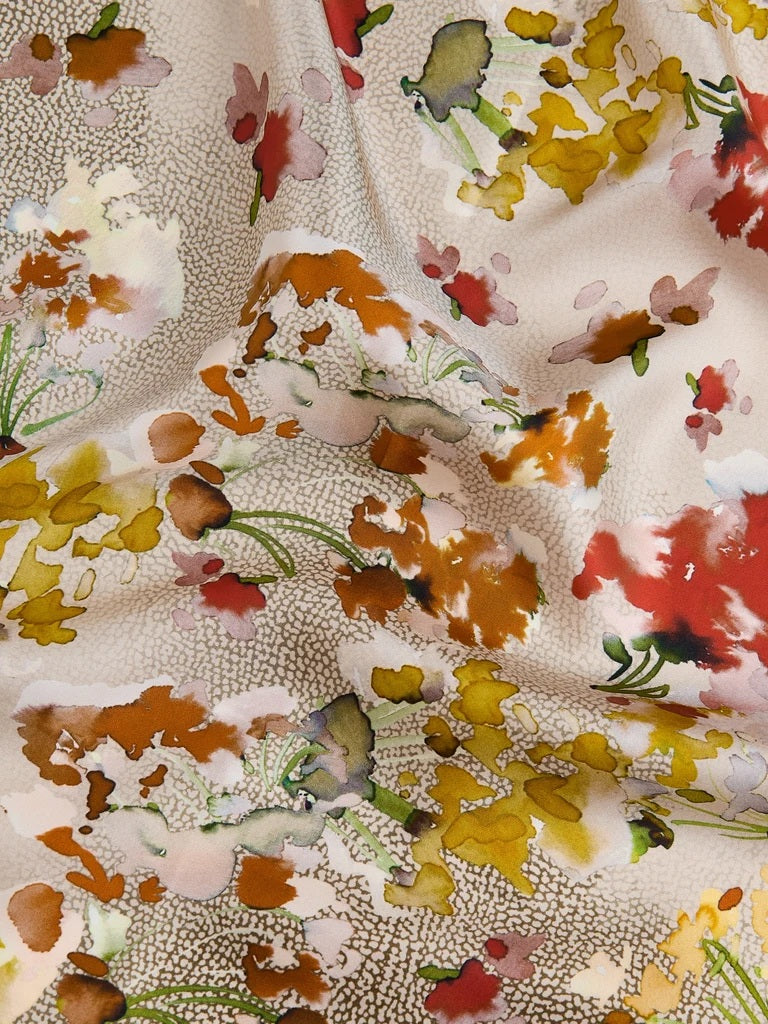 Borbonese silk scarf