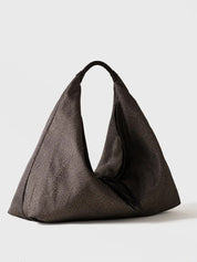 Borbonese Plie Large shoulder bag in recycled Op fabric