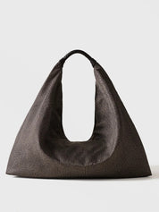 Borbonese Plie Large shoulder bag in recycled Op fabric