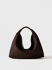 Borbonese Plie Medium shoulder bag in recycled Op fabric