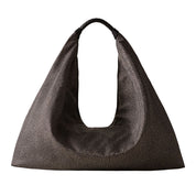 Borbonese Plie Medium shoulder bag in recycled Op fabric