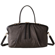 Borbonese Medium Frame Shopping Bag