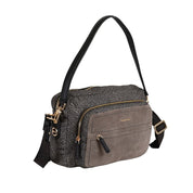 Borsa B-Club Camera Case Medium in tessuto stampa Op Borbonese