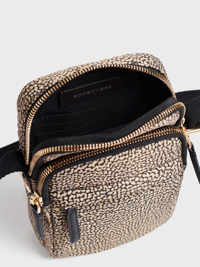 Borbonese Op recycled fabric phone holder