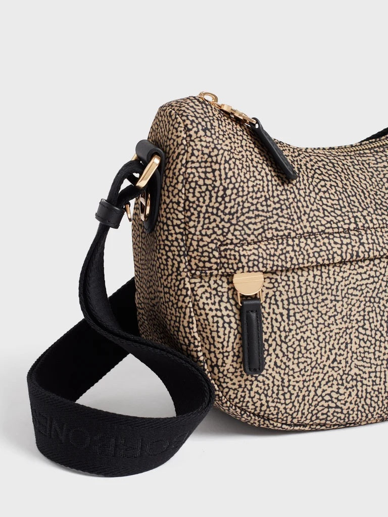 Borsa B-Club Luna Bag Mini in tessuto riciclato Borbonese