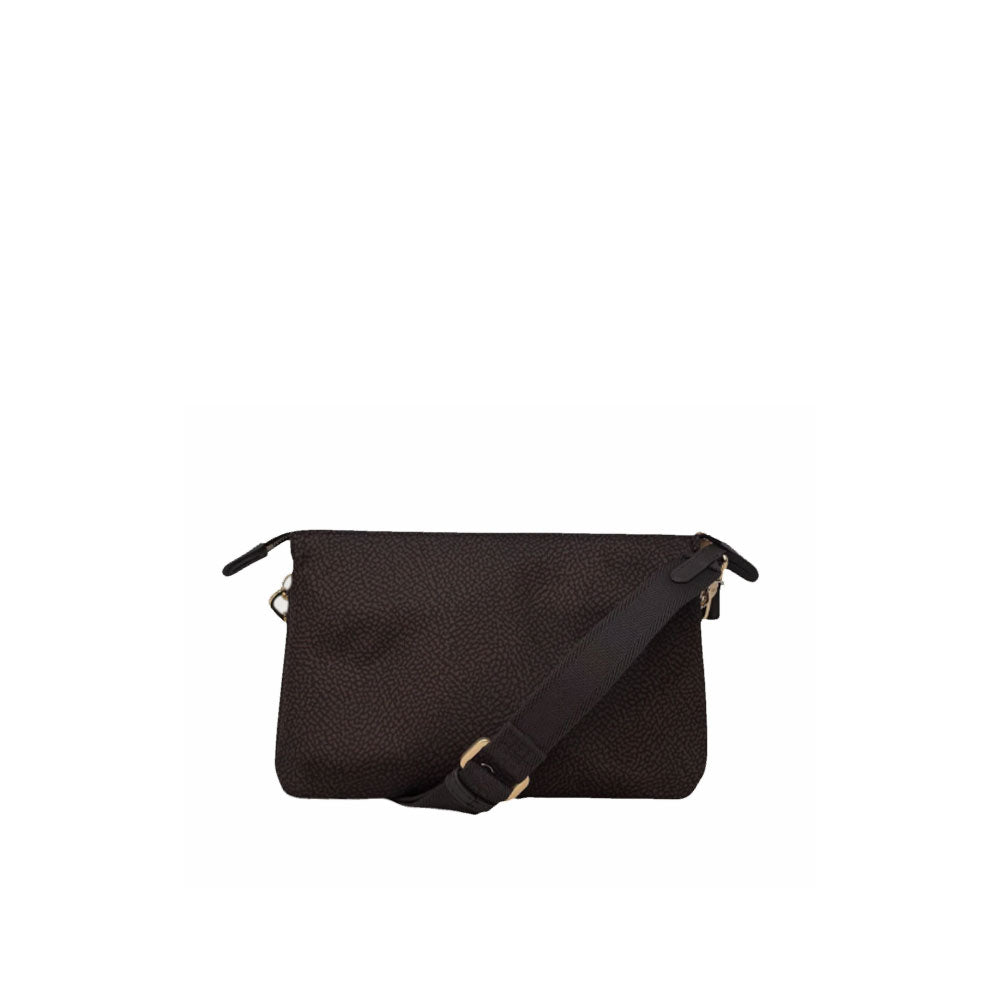 Borsa a tracolla B-Club Small in tessuto riciclato Borbonese