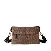 Borsa Cross Over B-Club Small in tessuto riciclato Borbonese