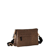 Borbonese B-Club Small Crossbody Bag in recycled fabric