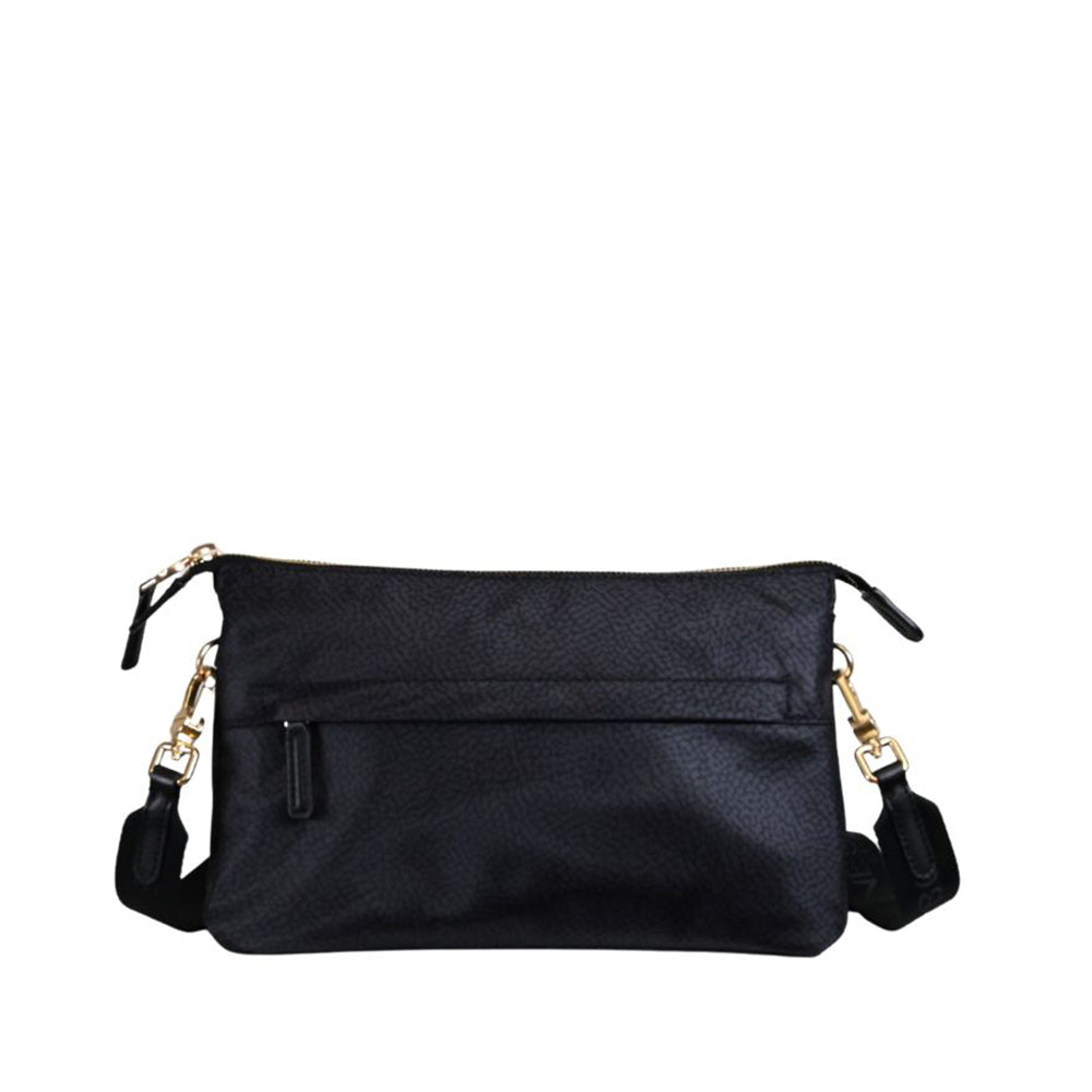 Borsa Cross Over B-Club Small in tessuto riciclato Borbonese